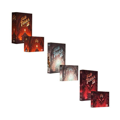 Sub Terra: II Inferno's Edge - Expedition Leader Pledge Bündel (Kickstarter -Vorbestellungsspezialitäten) Kickstarter -Brettspiel im Box Games KS000618a