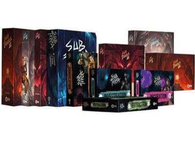 Sub Terra: II Inferno's Edge - Legendary Archäologe Pledge Bündel (Kickstarter -Vorbestellungsspezialitäten) Kickstarter -Brettspiel im Box Games KS000618B