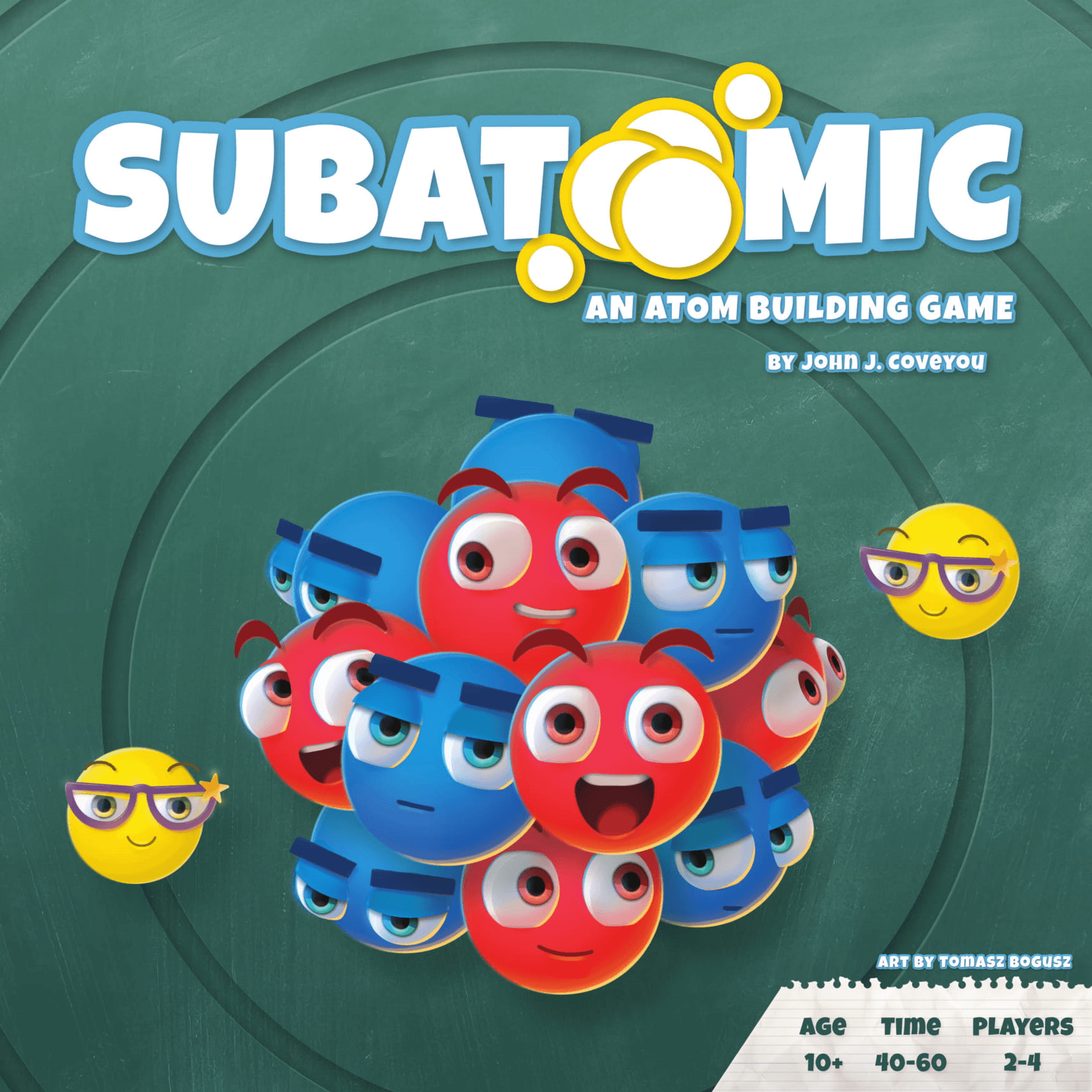 Subatómico: un juego de construcción de Atom (Kickstarter Special) Juego de mesa de Kickstarter Genius Games KS800208A