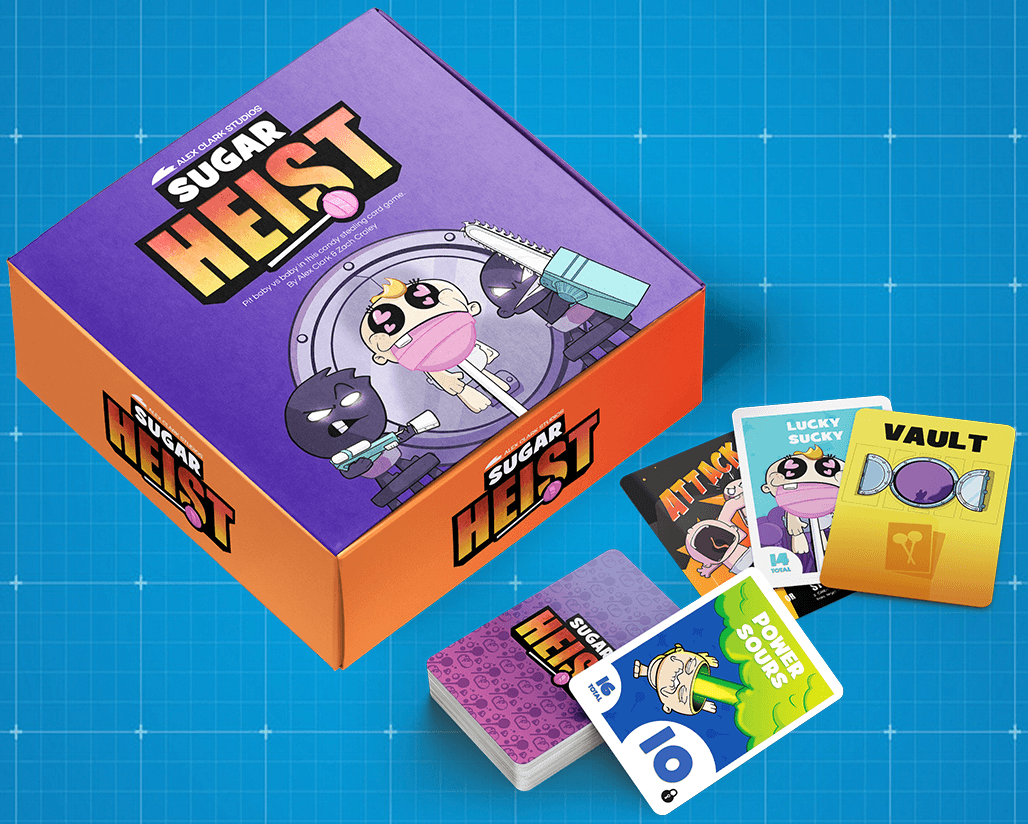 Sugar Heist (Kickstarter Edition) Retail Board Game Studio 71 Games 0915442010022 KS800732A