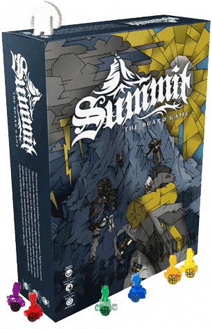 Summit: het bordspel plus Yeti -uitbreiding (Kickstarter Ding & Dent Special) Kickstarter Board Game Inside Up Games