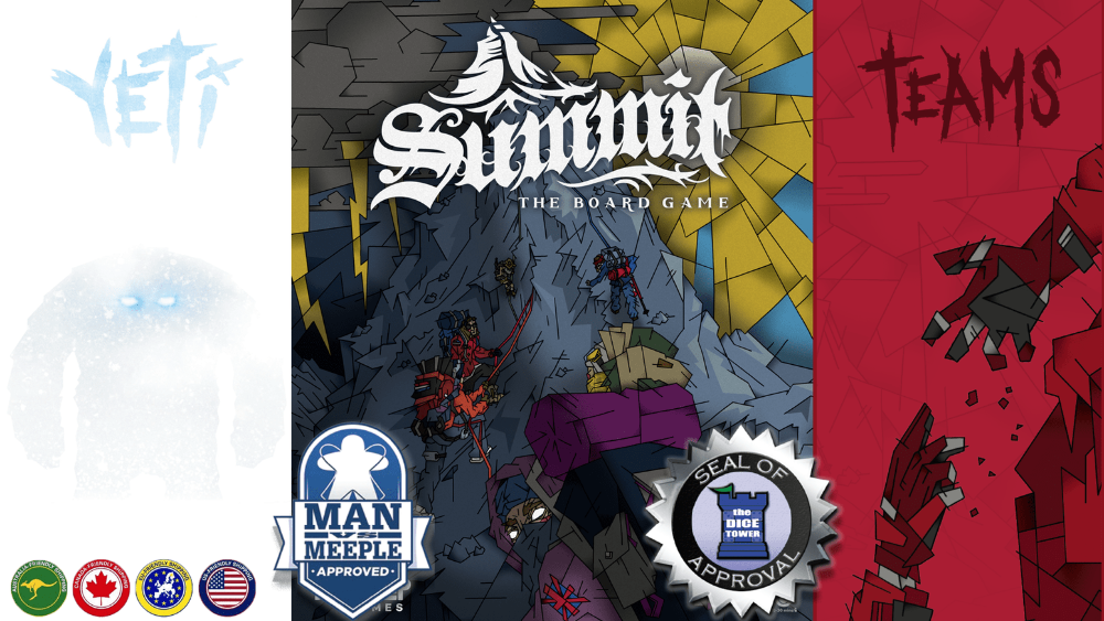 Summit: gra planszowa Plus Yeti Expansion (Kickstarter Special) Kickstarter Game Inside Up Games