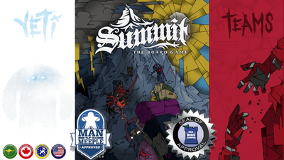 Toppmötet: Brädspelet Plus Yeti Expansion (Kickstarter Special) Kickstarter Board Game Inside Up Games