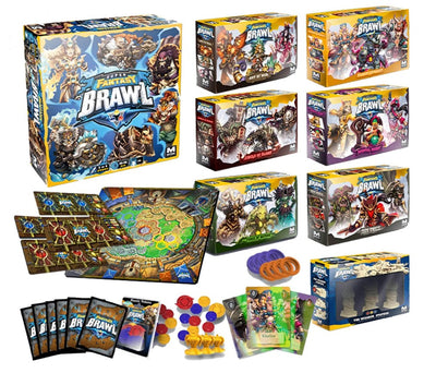 Super Fantasy Brawl: Megafan Pledge Bundle (Kickstarter Pre-Order Special) Kickstarter Board Game Mythic Games KS001165A