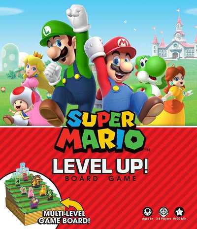 Super Mario Level Up! Retail Board Game USAopoly