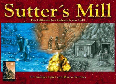 Sutter&#39;s Mill: California Gold Rush z 1849 roku detaliczna gra planszowa Mayfair Games Millenium Phalanx Games Bv Phalanx Games Deutschland