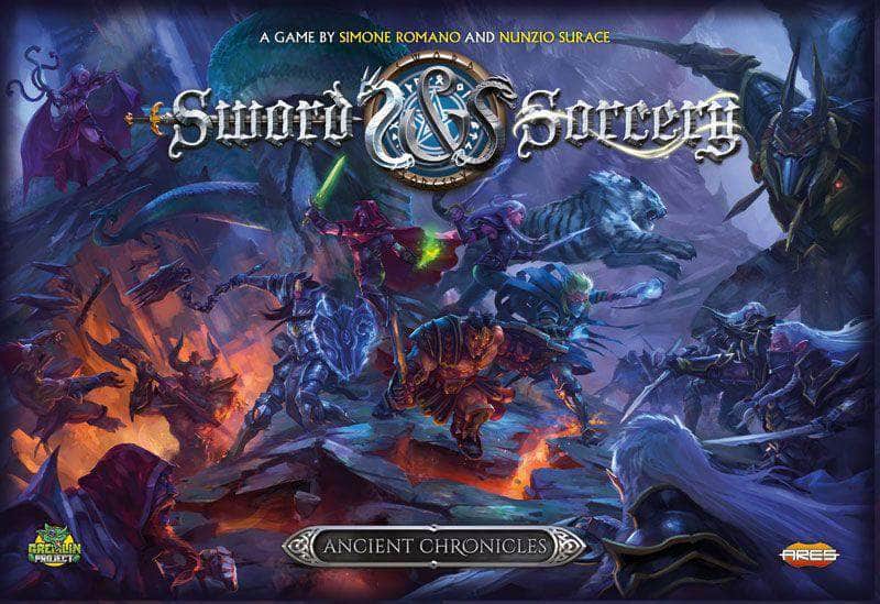 Sword & Sorcery - Antiche Cronache: Sfida Ed Espansione! Gioco Da Tavolo Da Collezione, Edizione Completa