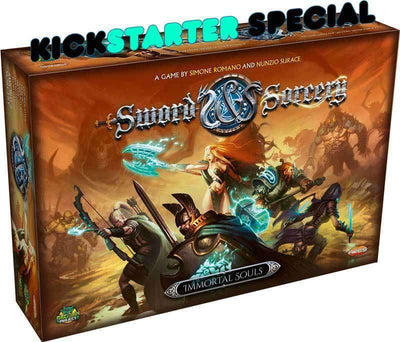 Sværd &amp; troldmand Immortal Hero Pledge (Kickstarter Special) Kickstarter Board Game Ares Games