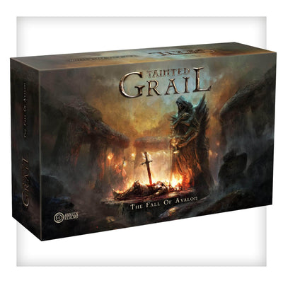Zatrzymany Graal: Fall of Avalon Core Board Game (detaliczna edycja w przedsprzedaży) Gra detaliczna Awaken Realms KS000946P