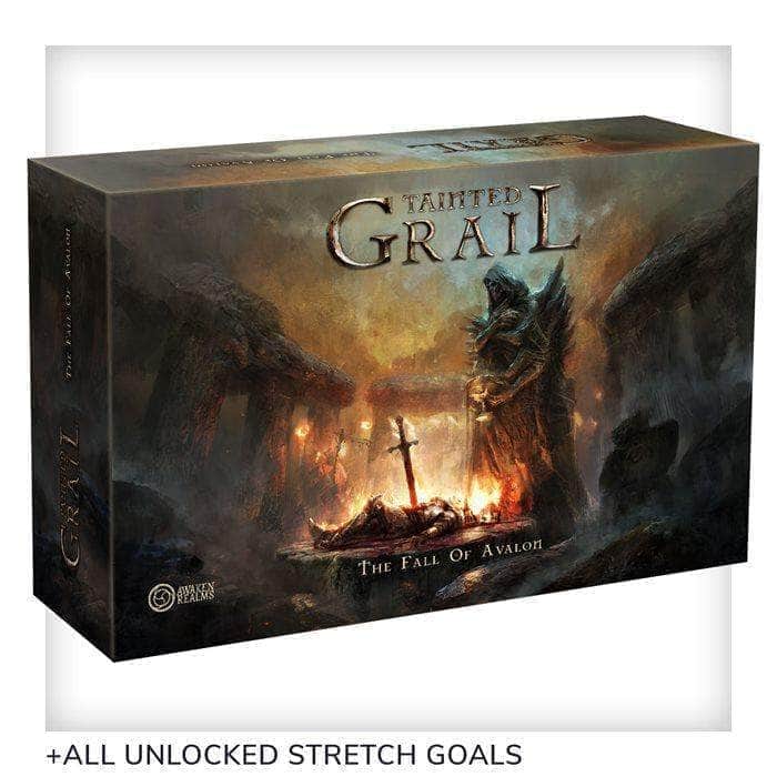 Grial contaminado: Fall of Avalon Core Box Promedge (Kickstarter Special) Juego de mesa de Kickstarter Awaken Realms KS000946i