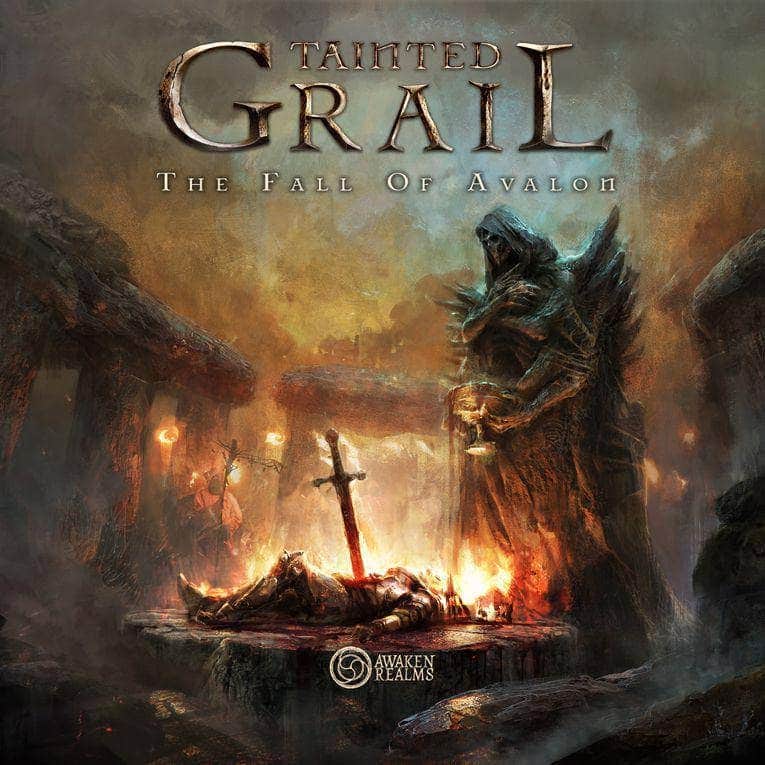 Tainted Grail: Πτώση του Avalon Core Game Sundrop Ding & Dent Awaken Realms KS000946K