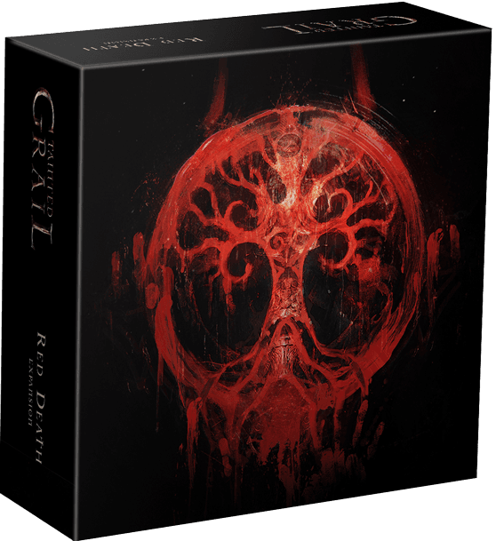 Graal contaminato: caduta di Avalon Red Death (Kickstarter Pre-Ordine Special) Expansion Kickstarter Board Game Awaken Realms KS000946R