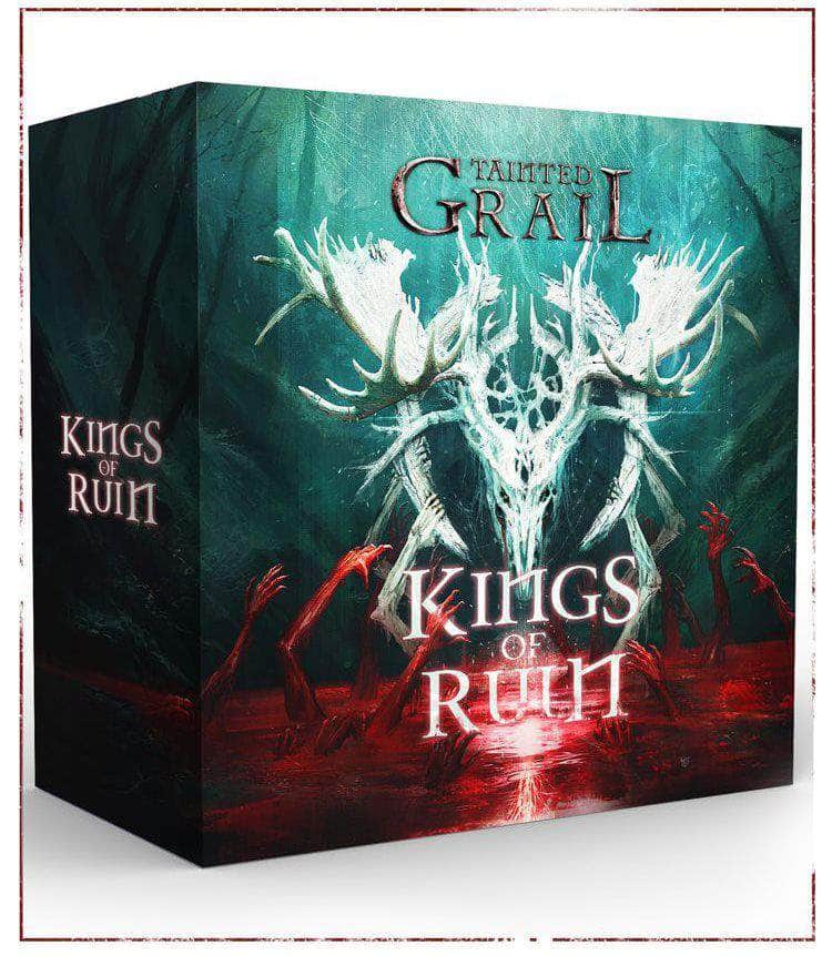 Grial contaminado: Kings of Ruin Core Game Promedge Bundle (Kickstarter Pre-Order Special) Juego de mesa de Kickstarter Awaken Realms KS001418A