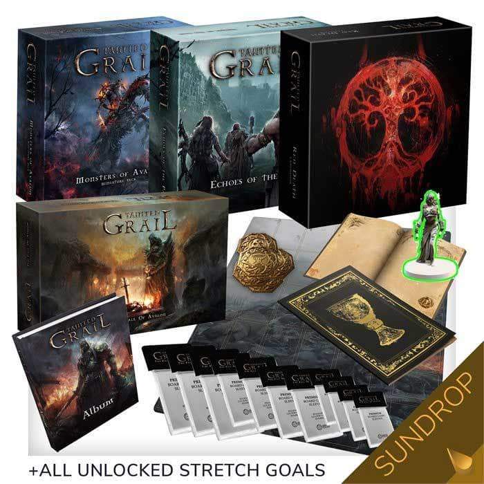 Tainted Grail: Fall of Avalon Sundrop Collector All-in Grail Pledge (Kickstarter Special)