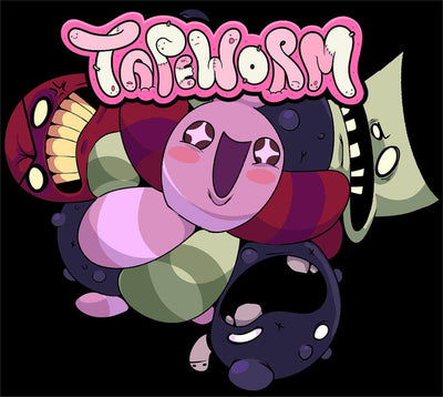 TapeWorm：粉红色金箔盒版（Kickstarter Special）Kickstarter棋盘游戏 Studio 71 Games 0915442010015 KS800734A