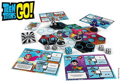 Teen Titans Go! Mayham Pledge Plus Blackfire and Nightwing Bundle (Kickstarter Pre-Order Special) Board Game Geek, Kickstarter Games, Games, Kickstarter Board Games, Board Games, CMON Limited, Teen Titans GO Mayhem, Kickstarter Board Games, Team Based Games Games, Alexio Schneeberger CMON KS001076A