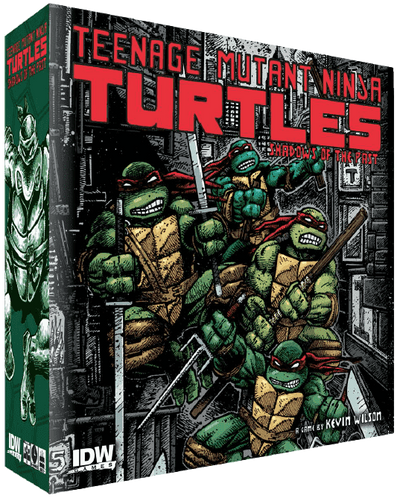 Teenage Mutant Ninja Turtles: Shadows of the Past (Kickstarter Special) jogo de tabuleiro Kickstarter IDW Games
