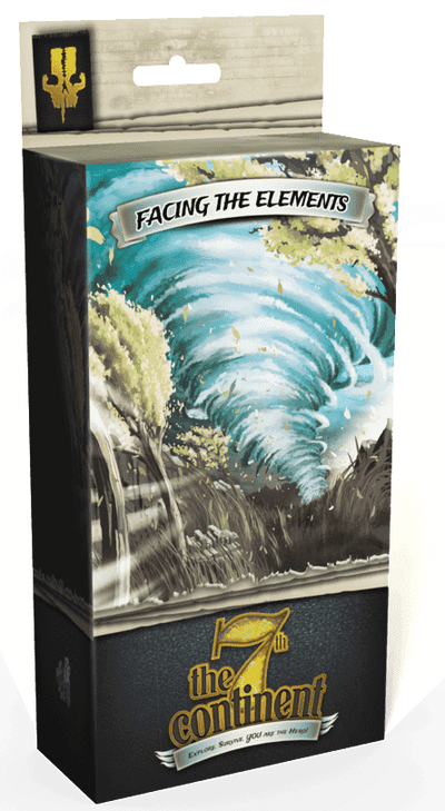 Den 7: e kontinenten: Mot Elements Expansion (Kickstarter Special) Kickstarter Board Game Expansion Serious Poulp