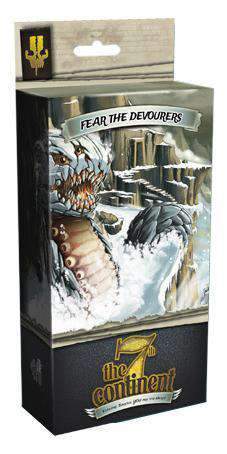 Den 7: e kontinenten: Fear The Devourers Expansion (Kickstarter Special) Kickstarter Board Game Expansion Serious Poulp