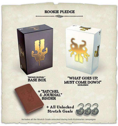 Seitsemäs mantere: Rookie Pledge (Kickstarter ennakkotilaus Special) Kickstarter Board Game Serious Poulp
