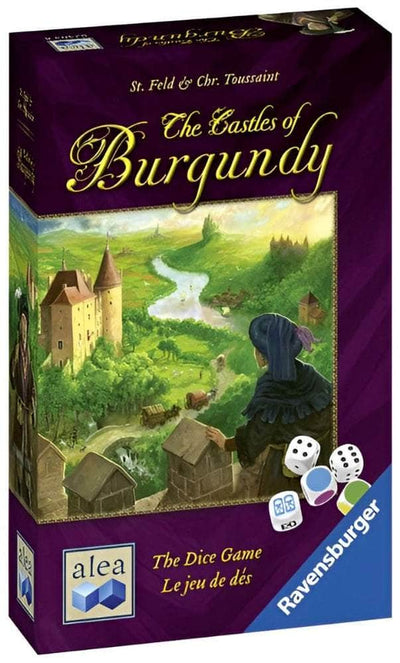 The Castles of Burgundy: The Card Game (Retail Edition) เกมกระดานขายปลีก alea KS800482A