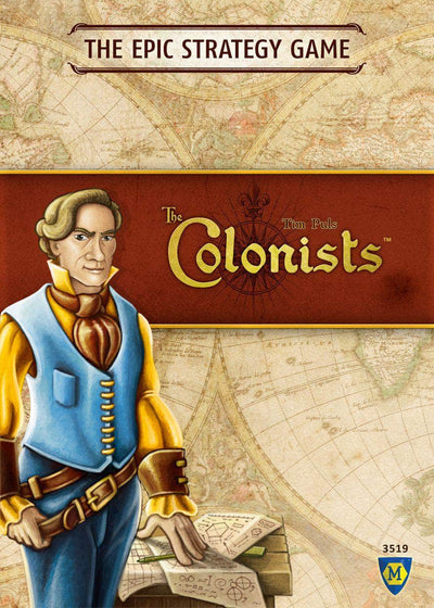The Colonists Retail Board Game Lookout Games, Cranio Creations, Mayfair Games KS800488A