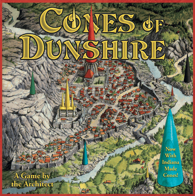 لعبة The Cones of Dunshire (إصدار البيع بالتجزئة) للبيع بالتجزئة Mayfair Games KS800432A