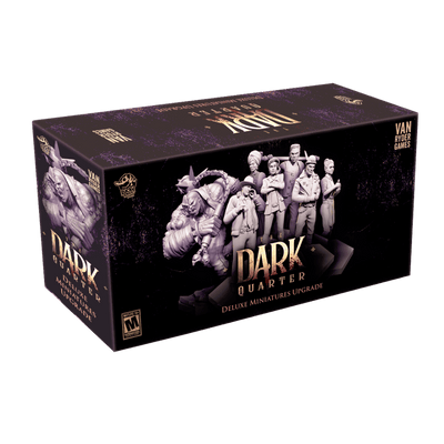 Το Dark Quarter: Ολόκληρο το Damn Agency Pledge Bundle (Kickstarter Pre-Order Special) Kickstarter Board Game Lucky Duck Games KS800385B