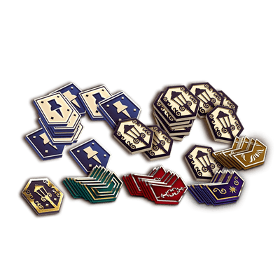 다크 쿼터 : 전체 대행사 서약 번들 (킥 스타터 선주문 특별) 킥 스타터 보드 게임 Lucky Duck Games KS800385B