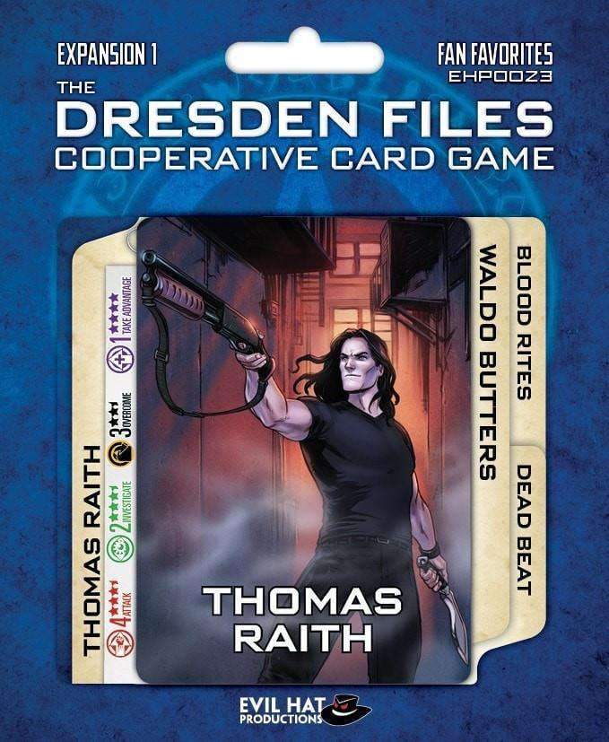 Dresden -tiedostot: Tuulettimen suosikit (Kickstarter Special) Kickstarter Board Game -laajennus Evil Hat Productions