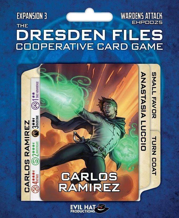Los archivos de Dresden: juego de mesa de Kickstarter de expansión de ataque de Warden (especial Kickstarter) Evil Hat Productions