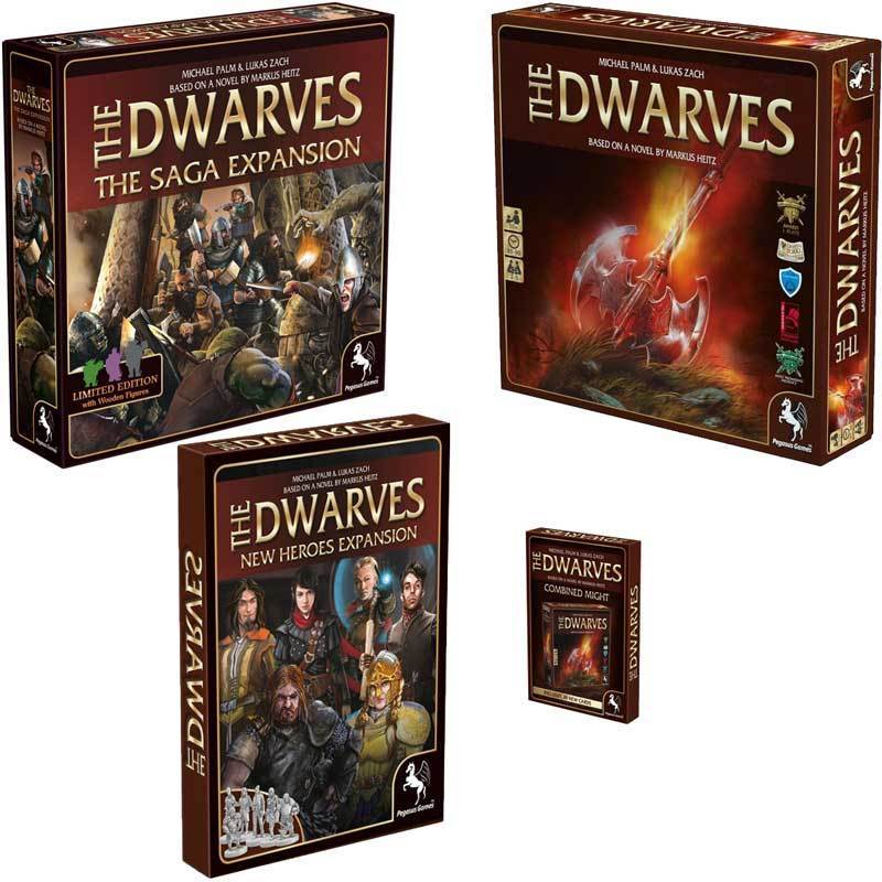 The Dwarves: Hero Quest Pledge (Kickstarter Special) Expansão do jogo de tabuleiro Kickstarter Pegasus Spiele