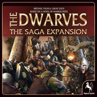 Die Zwerge: The Saga Legendary Quest Pledge (Kickstarter Special) Kickstarter Brettspiel -Erweiterung Pegasus Spiele
