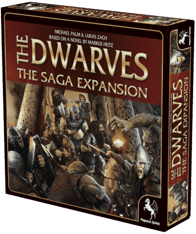 The Dwarves: The Saga Legendary Quest Pledge (Kickstarter Special) توسيع لعبة Kickstarter Board Pegasus Spiele