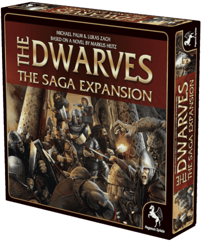 The Dwarves: The Saga Legendary Quest Pledge (Kickstarter Special) Expansão do jogo de tabuleiro Kickstarter Pegasus Spiele