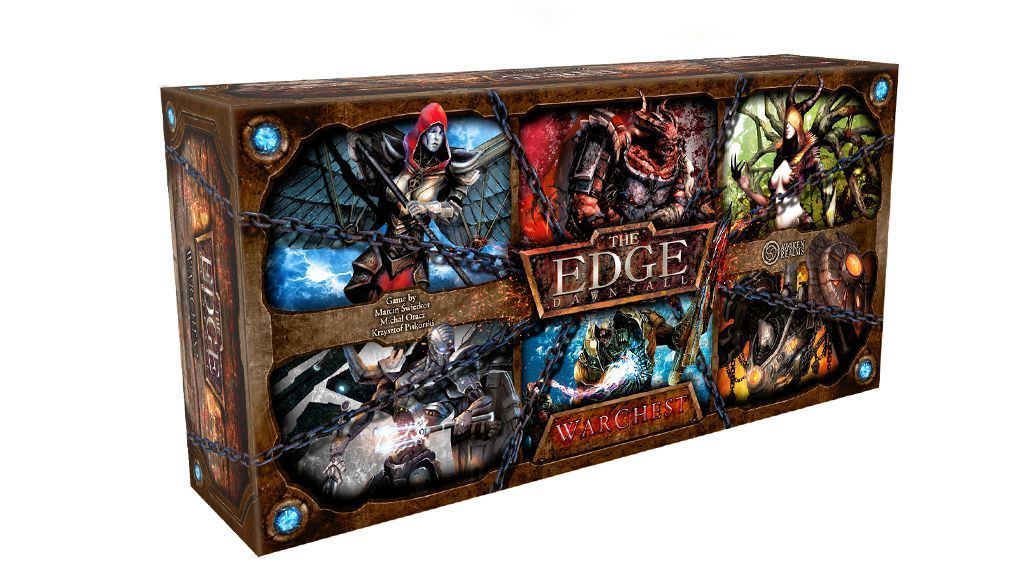 The Edge: Dawnfall v1.6 All in Pledge Bundle (Kickstarter Pre-Ordine Special) Game da tavolo Geek, Kickstarter Games, Giochi, Kickstarter Board Games, Giochi di tavolo, Awaken Realms, The Edge Dawnfall, i giochi Steward Shop Edition Kickstarter, Influenza dell'area di controllo dell'area, movimento dell'area Awaken Realms