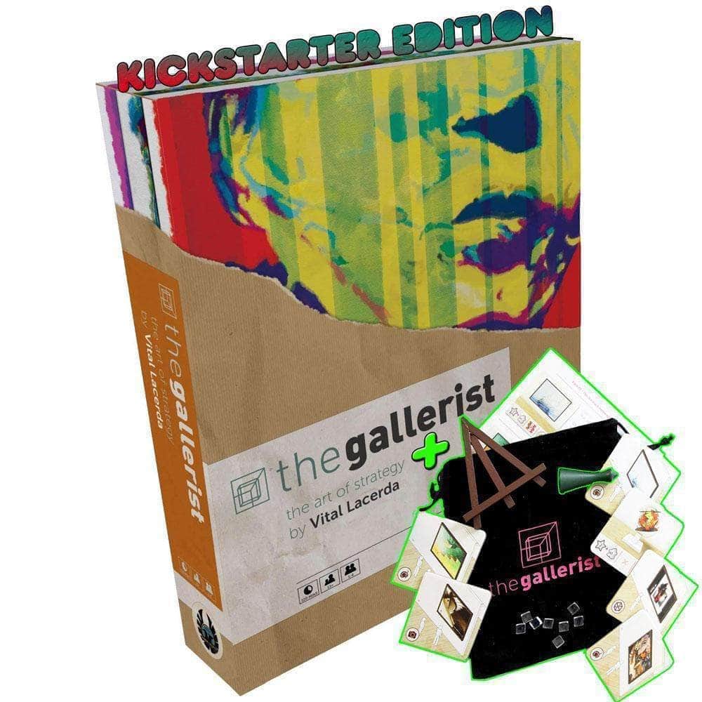 The Gallerist: Deluxe Edition (Kickstarter Special) Kickstarter Board Game Eagle Gryphon Games 609456647335 KS000704