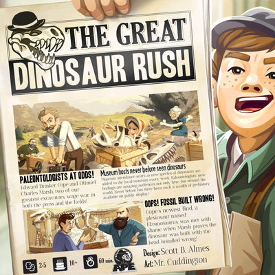 Suuri dinosaurus Rush (Kickstarter Special) Kickstarter Board Game APE Games KS800173a