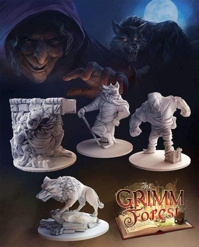 El juego de mesa de Grimm Forest (Kickstarter Special) Druid City Games