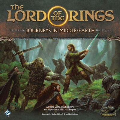 The Lord of The Rings: Journeys In Middle-Earth (Retail Edition) Retail Board Game Fantasy Flight Games KS800590A