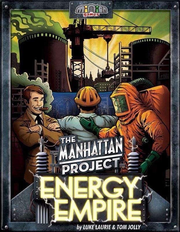 Das Manhattan -Projekt: Energy Empire Brettspiel (Kickstarter Special) Kickstarter -Brettspiel Minion Games