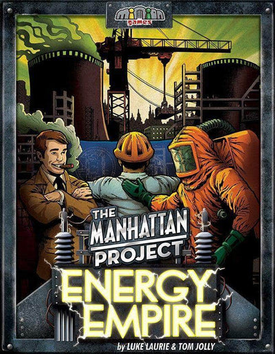 曼哈頓項目：能源帝國（零售版）零售棋盤遊戲 Minion Games 0091037681195 KS800737A