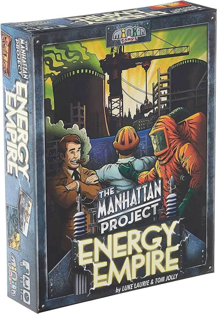 مشروع مانهاتن: إمبراطورية الطاقة (إصدار البيع بالتجزئة) لعبة لوحة البيع بالتجزئة Minion Games 0091037681195 KS800737A
