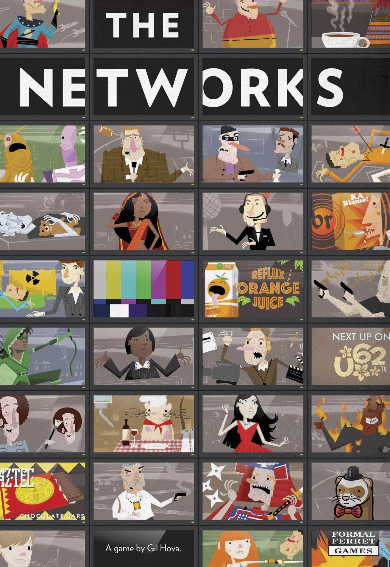 The Networks (Kickstarter Special) Kickstarter Board Game Board&Dice KS800604A