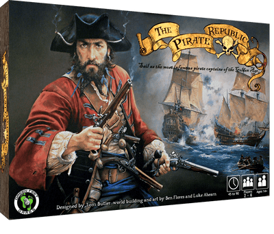 The Pirate Republic (Kickstarter Special) เกมบอร์ด Kickstarter Green Feet Games KS800189A