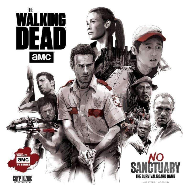 The Walking Dead: No Santuary (Kickstarter Special) Juego de cartas de Kickstarter Cryptozoic Entertainment