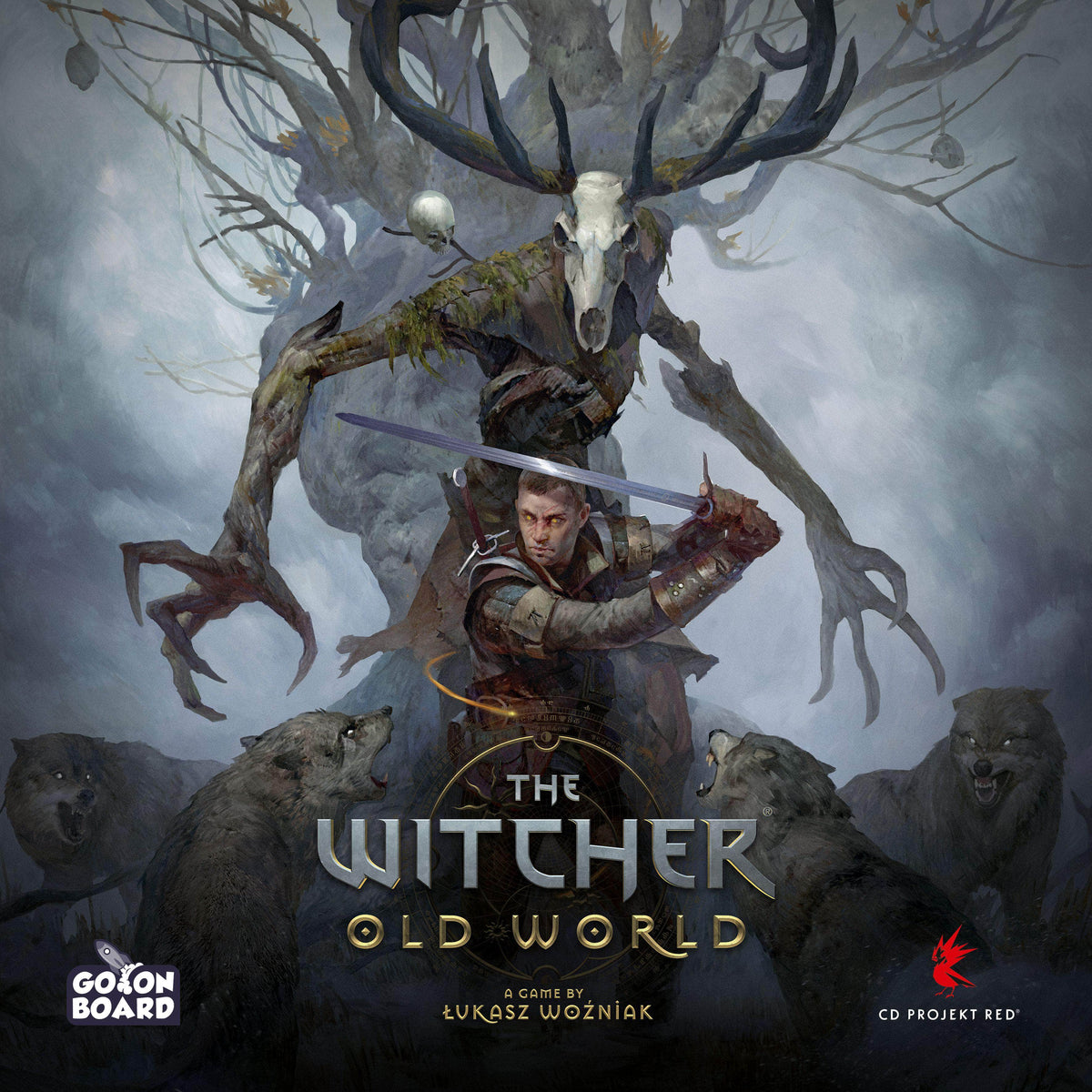The Witcher: Old World Gameplay All-In Pledge Kickstarter Board 