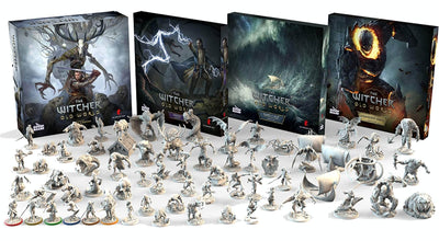 The Witcher: Old World Gameplay All-In Pledge-Bündel (Kickstarter-Vorbestellungsspezialitäten) Kickstarter-Brettspiel Go On Board KS001114D