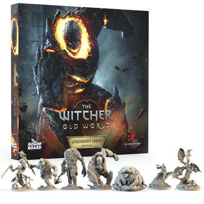 The Witcher: Old World Legendary Hunt (Kickstarter Pre-order พิเศษ) การขยายเกมกระดาน Kickstarter Go On Board KS001114E