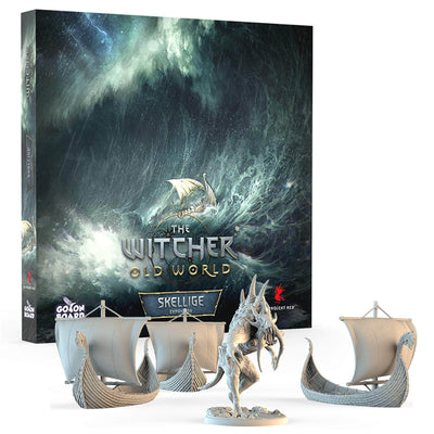 The Witcher: Old World Skellige (Kickstarter Pre-order พิเศษ) การขยายเกมกระดาน Kickstarter Go On Board KS001114F
